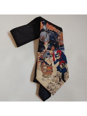 Hanna Barbera Cartoon Network Fred Flintstone George Jetson Hand Made Tie